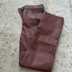Wilfred leather pants (Aritzia)